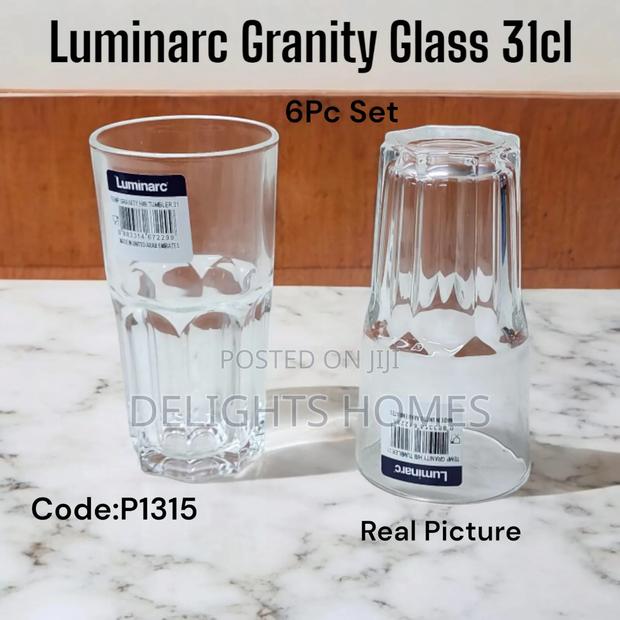 Luminarc Granity H/B Glass 31cl
a Set of 6pcs.