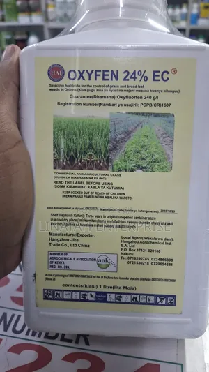 Oxyfen 24%Ec 1litre Onion Herbicide