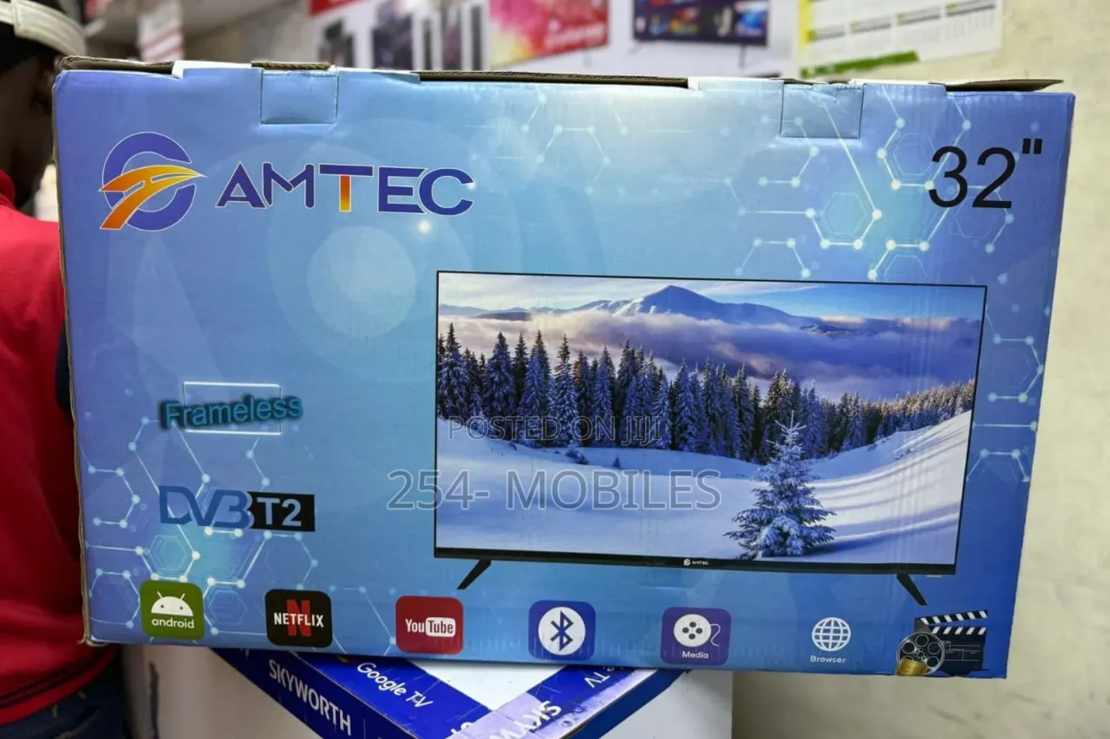Amtec 32 Inches Smart Tv Led Full Hd Tv Youtube Netflix