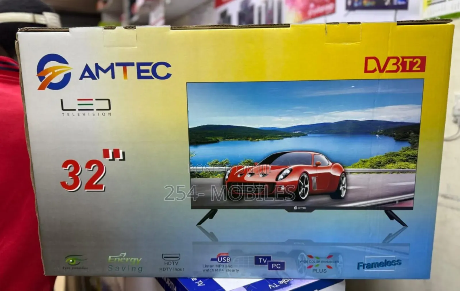 Amtec 32” Inch Ac/Dc Wide Colour Enhancer Digital Tv