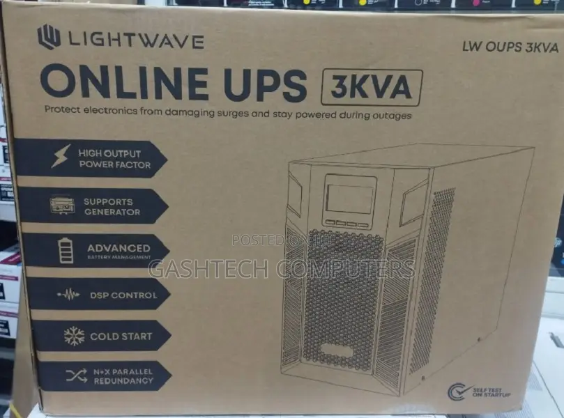 Lightwave Online Uninterruptible Power Supply Lw Oups 3kva