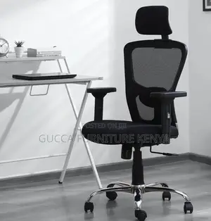 Office Chair: Ergonomic Wide Mesh Back Chair for Office