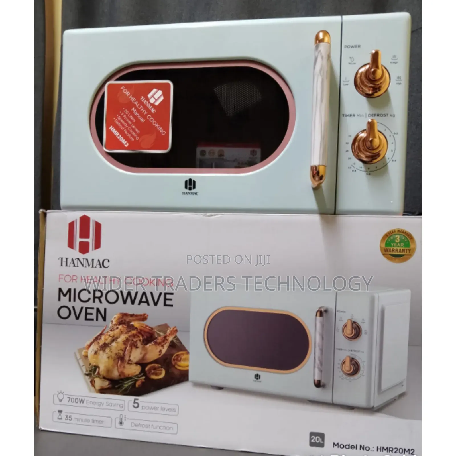 Hanmac 20l Manual Microwave (3 Years Warranty)