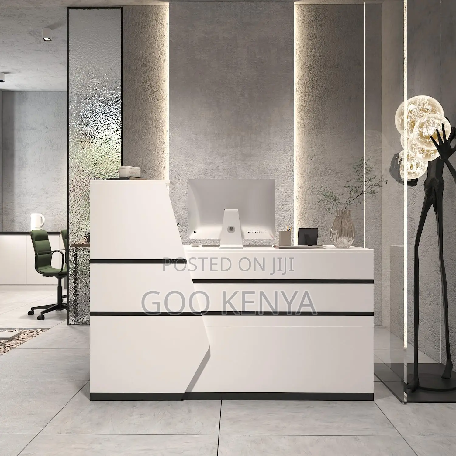 Office Table ; Rectangular Wood Reception Table