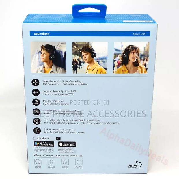 Anker Sound Core Space Q45 Bluetooth Headphones - thumbnail 3