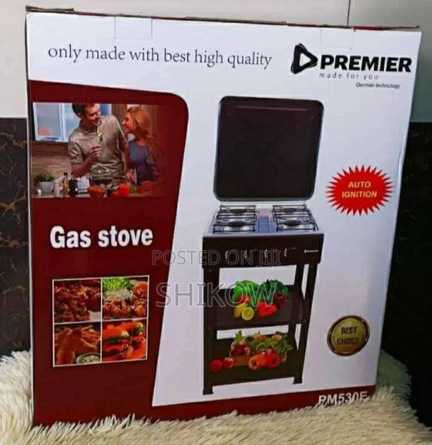 Premier Gas Cookers With Shelves 4 Gas With Shelves