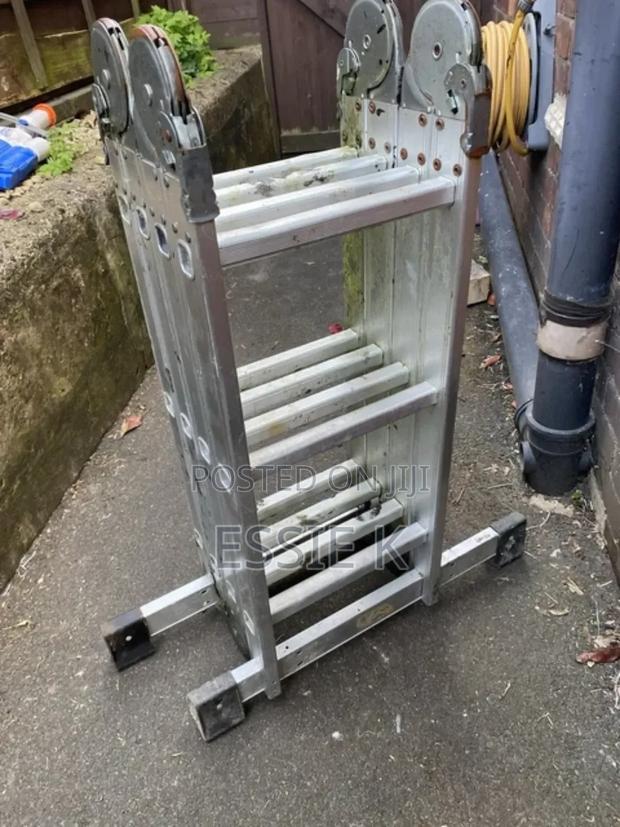 Aluminium Foldable Multipurpose Ladder/ 4*3 Ladder - thumbnail 2