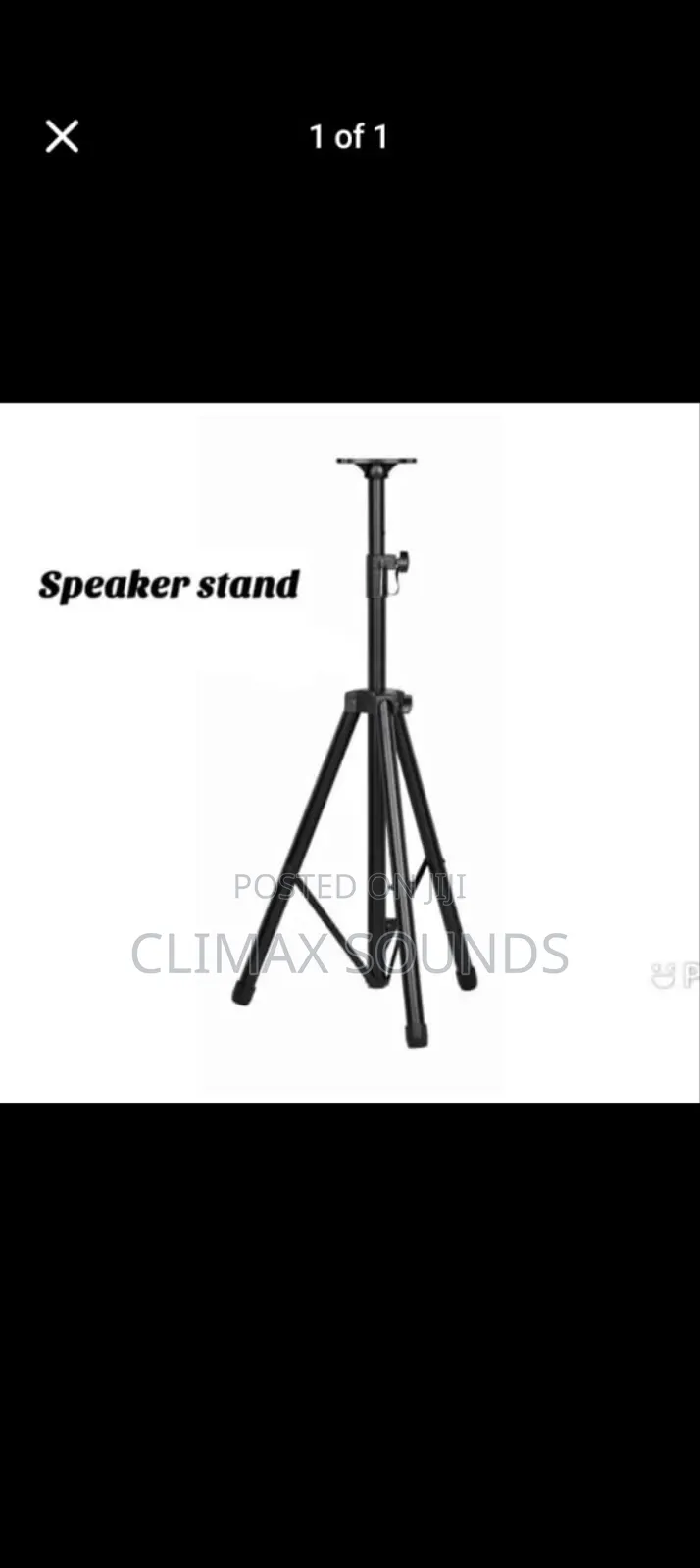 Speaker Stand Tripod Quality