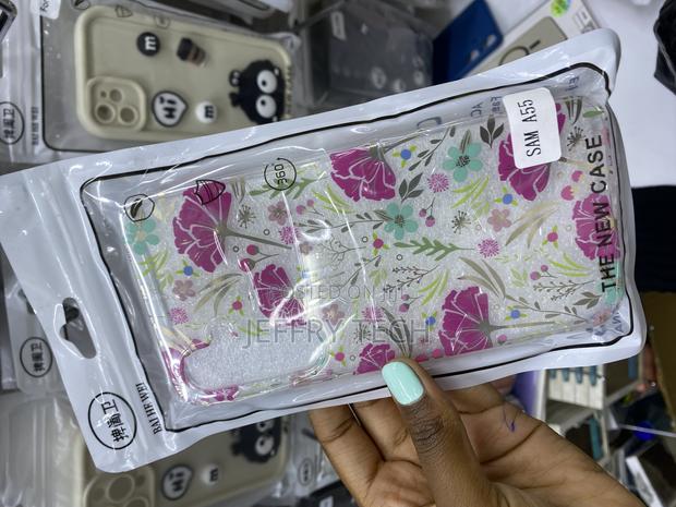 Xizyo Clear Rose Case for Samsung Galaxy A55 Cute Floral - thumbnail 2