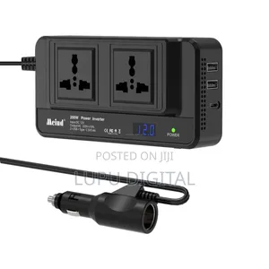 Type C Port 200w Car Inverter