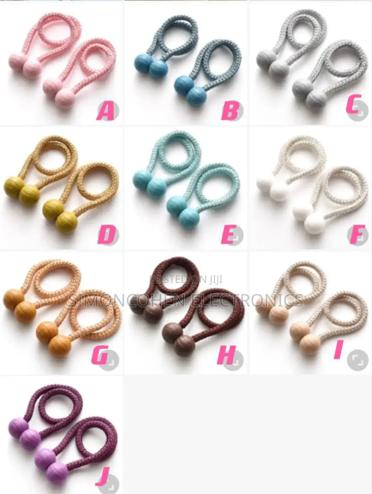 Curtain Tiebacks/ Holders