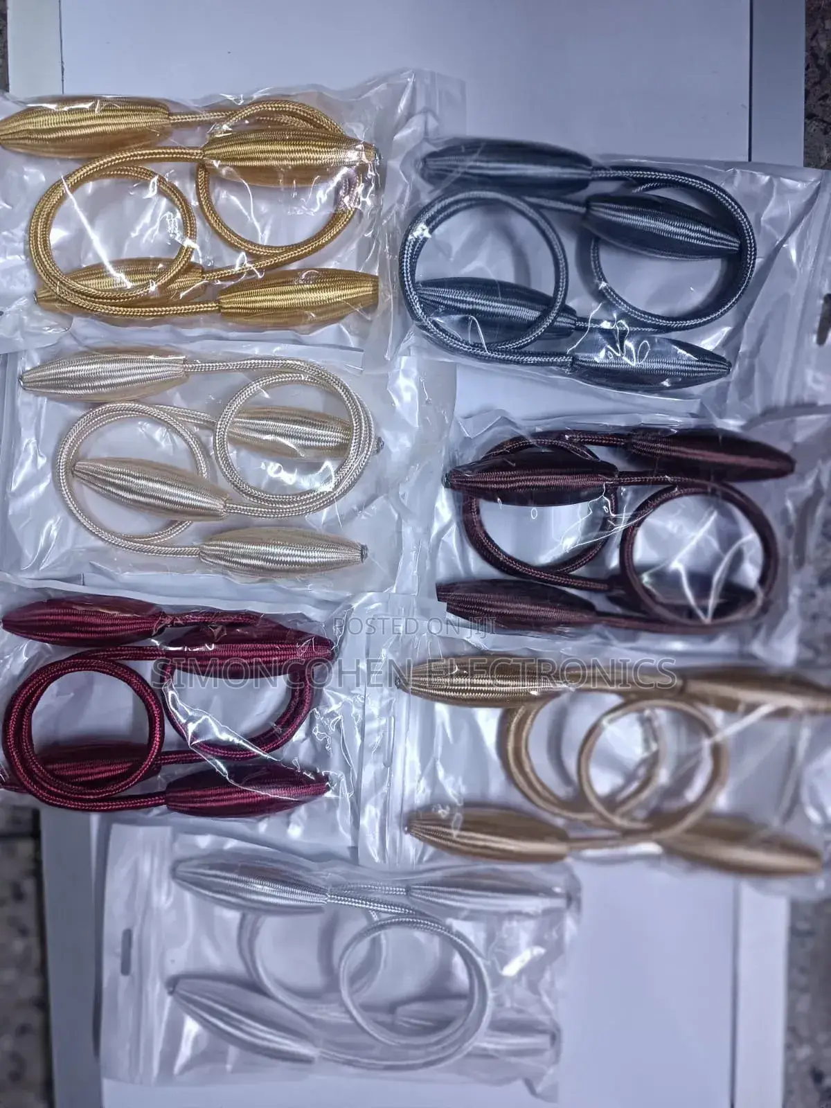 Spring Curtain Holder