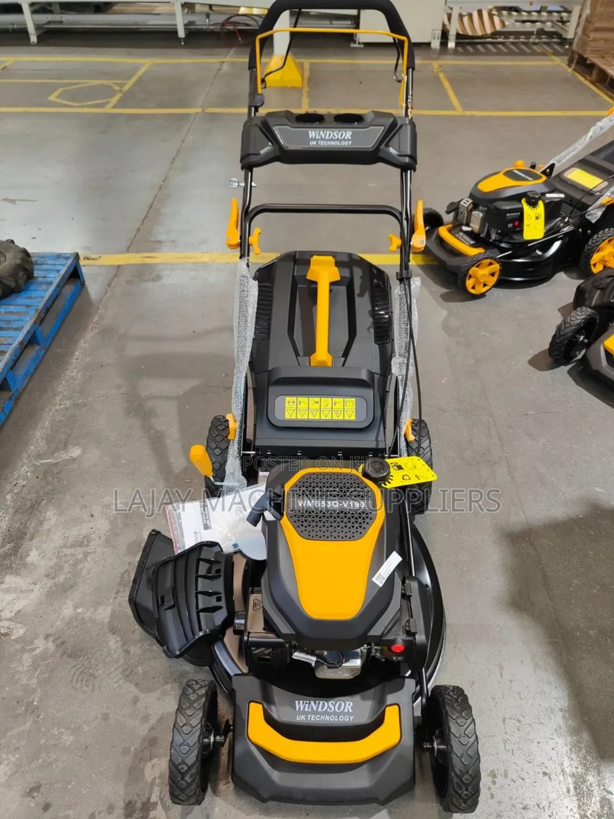 Windsor Uk 4.5hp Lawn Mover 170cc Petrol Self Propelled