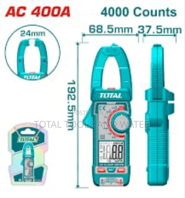 Total Digital Clamp Meter 400ah
