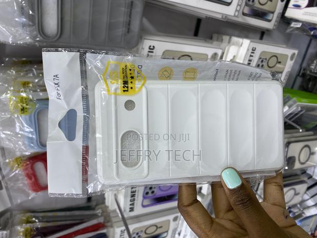 Wiaekosef Google Pixel 7a Silicone Bumper Back Cover - main view