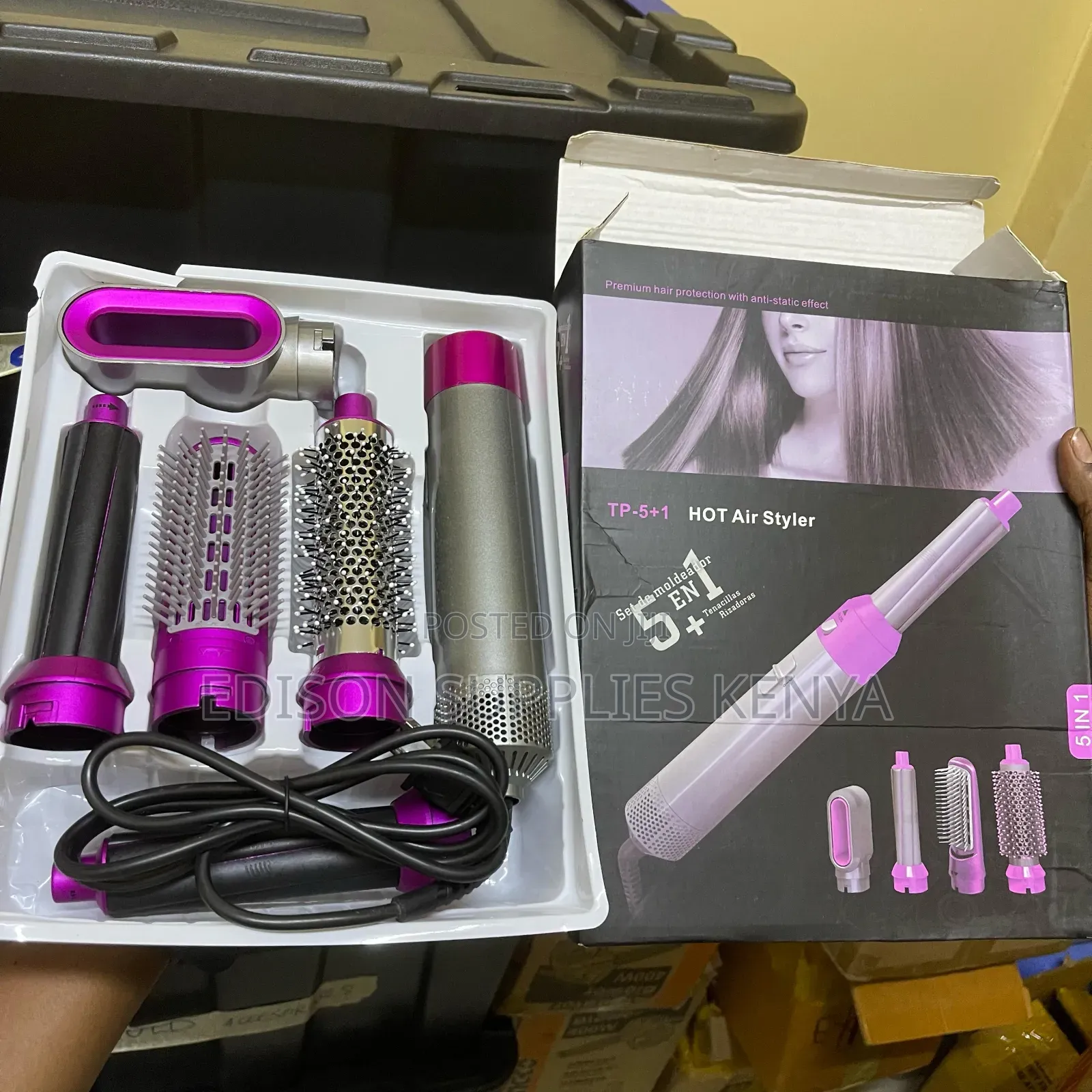 5-in-1 Hot Air Styler And Hair Dryer