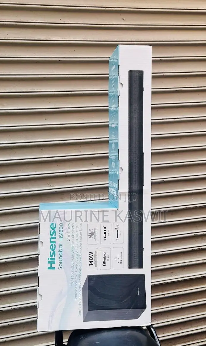 Hisense 2.1ch 140w Bluetooth Sound Bar With Wireless