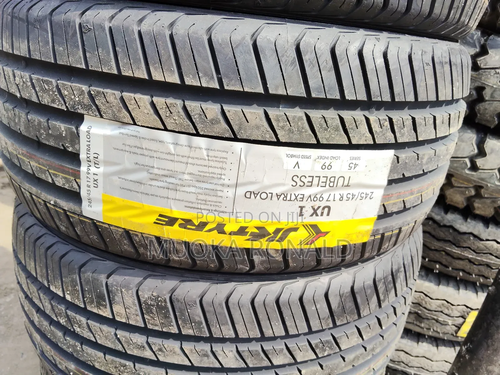 245/45r17 Jk Tyre Made in India