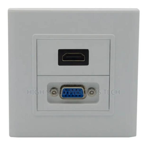 Hdmi Vga Faceplate - main view