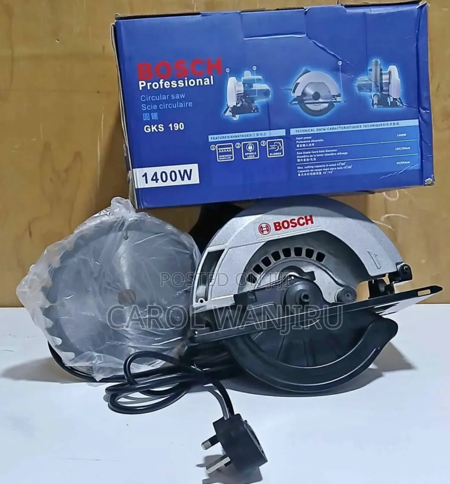 Bosch Circular Saw / 1400w Bosch Circular Saw