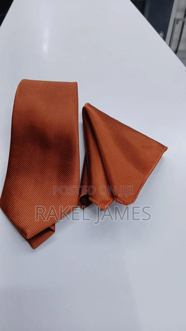 Burnt Orange Tie - main view