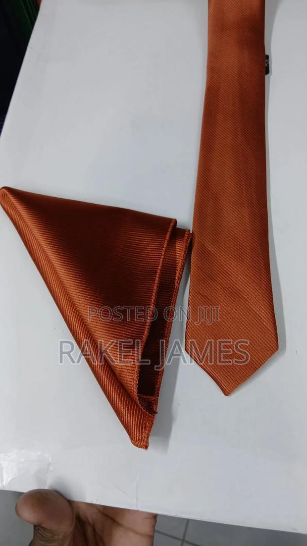Burnt Orange Tie - thumbnail 3