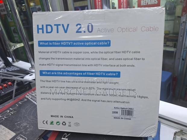 2160p 18gbps Hdmi Cable 100 Meters Over Optical Cable - thumbnail 2