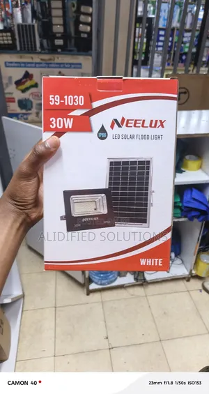 Neelux Led Solar Floodlight 30w