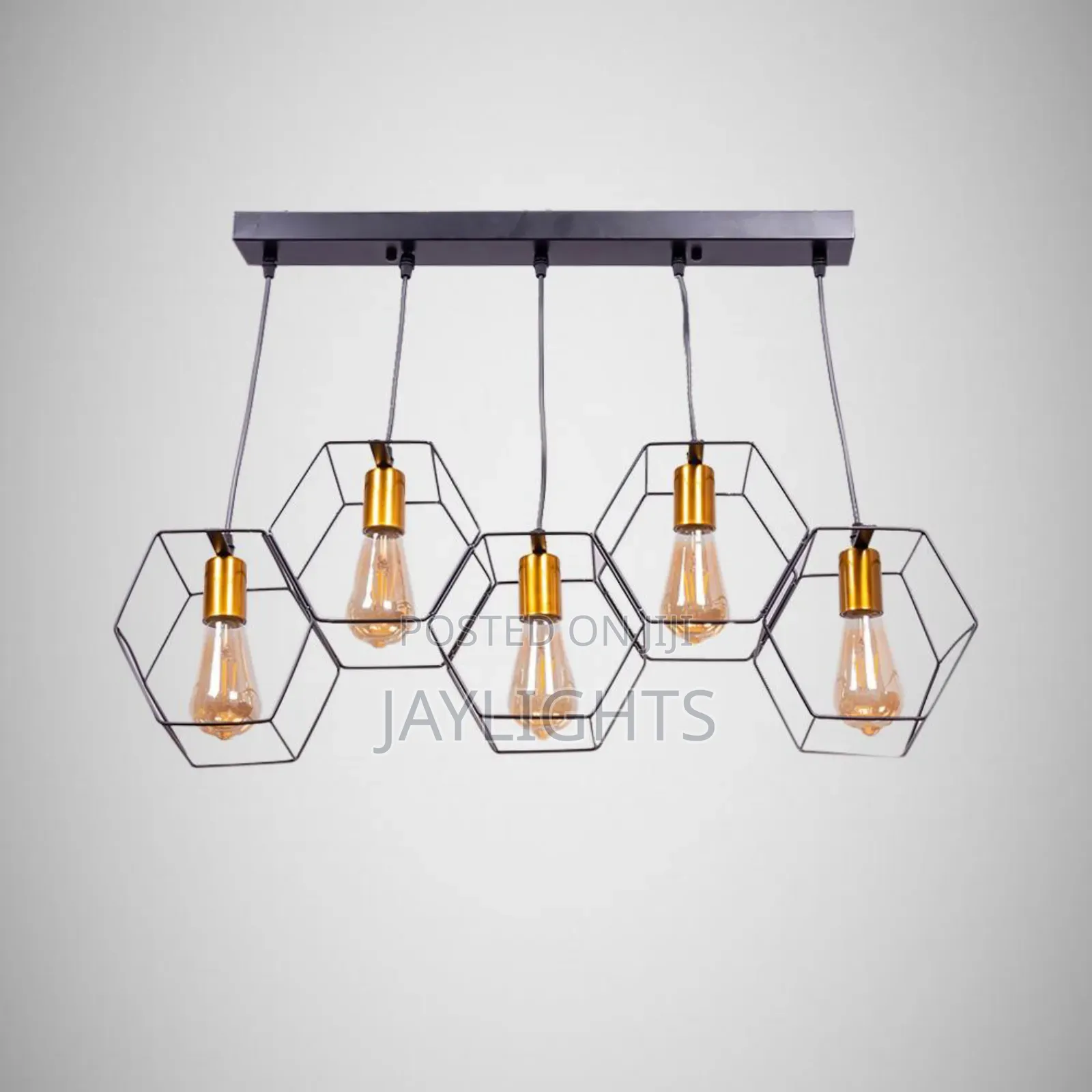 Home Decoration Amber Glasses Vintage Nordic Pendant Lamp