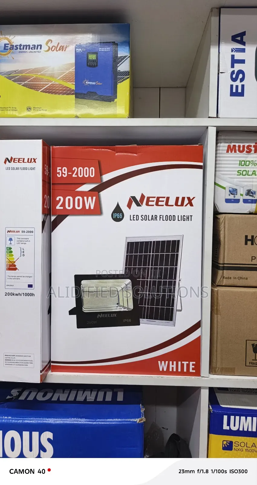 200w Solar Floodlight
