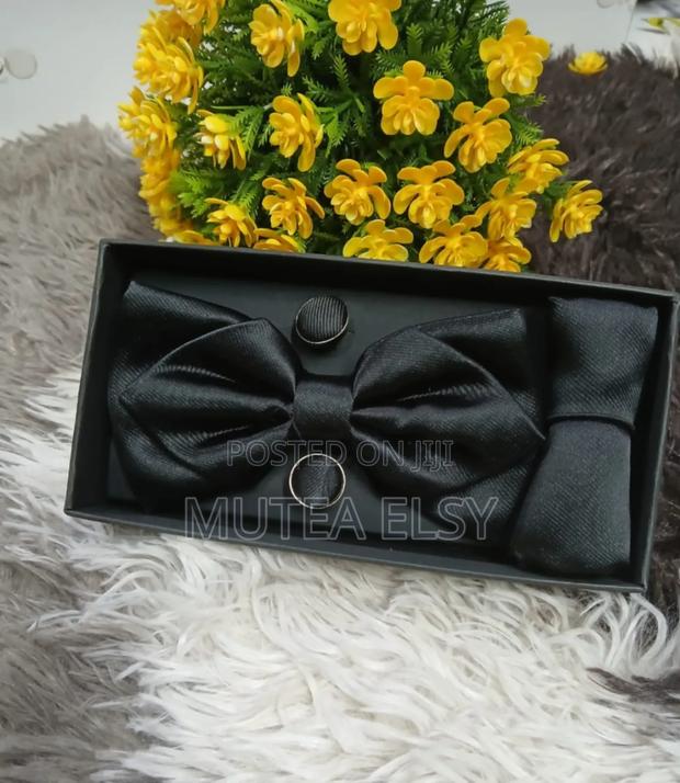 Black Red Fancy Bowties Sets - main view