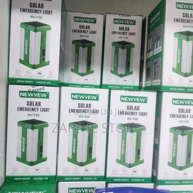 Newview Solar Emergency Light Which Is Also Rechargeable - main view