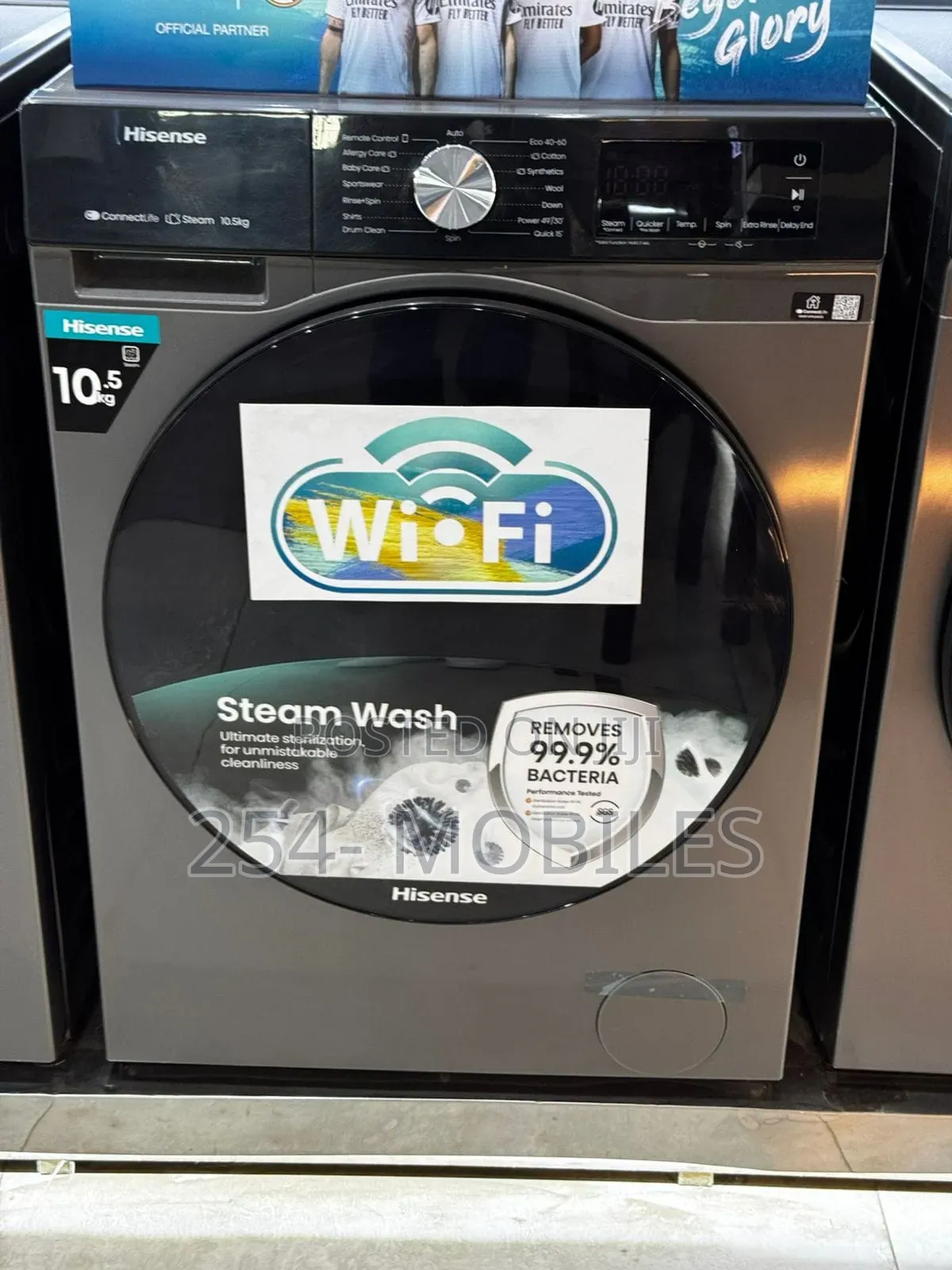 Hisense 10.5kg Wf3s1043bt Front Load Washing Machine