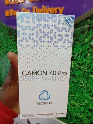 New Tecno Camon 40 Pro 4G 256 GB Black - main view