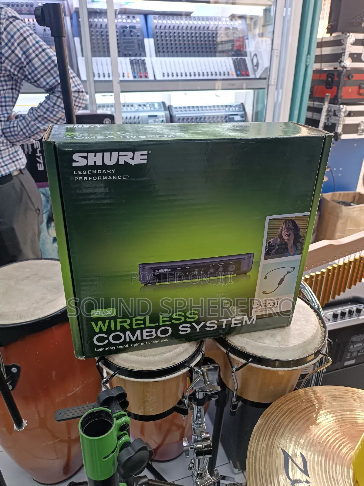 Shure Blx Pga31 Headrest Microphone