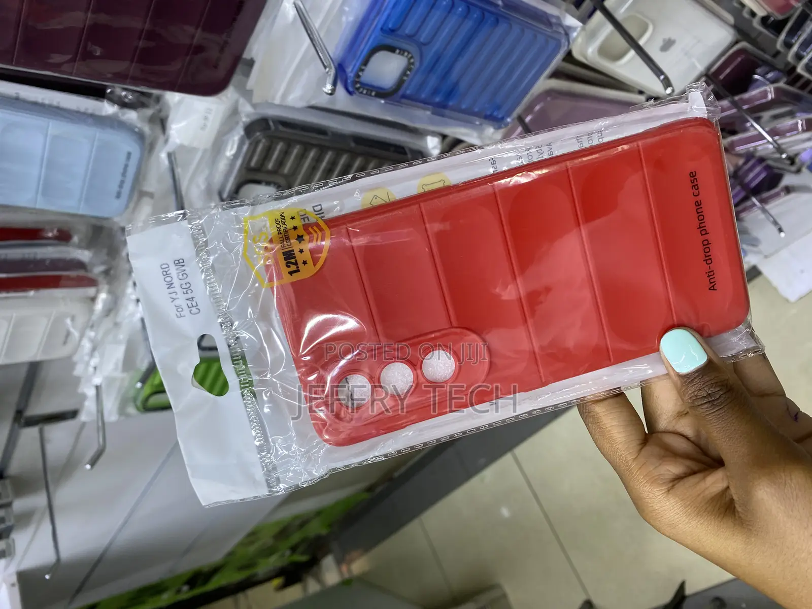 Winble Airbag Design Rubber Case Cover for Oneplus Nord Ce4