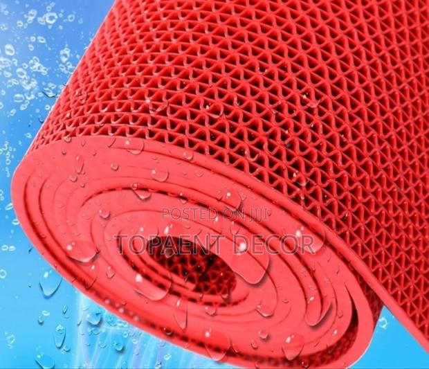 Snug Soft Antislip Perforated Red PVC Mats - main view