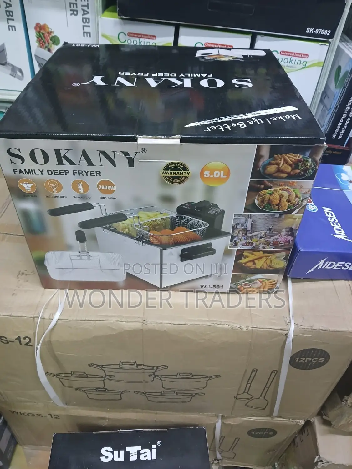 Sokany Single Deep Fryer