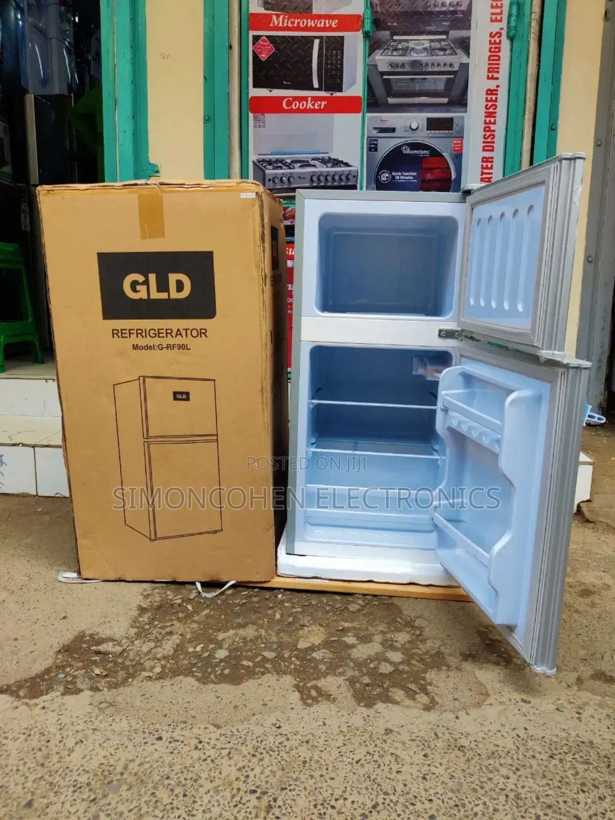 90 Litres GLD Double Door Refrigerator