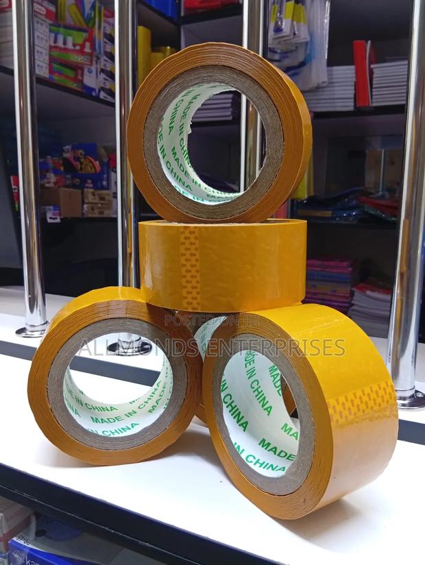 Brown Packaging Cellotape 2.4 Inches 100metres- - thumbnail 3