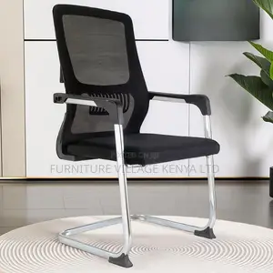 Office Chair:Luxury Vintage-Style Ergonomic Guest Chair