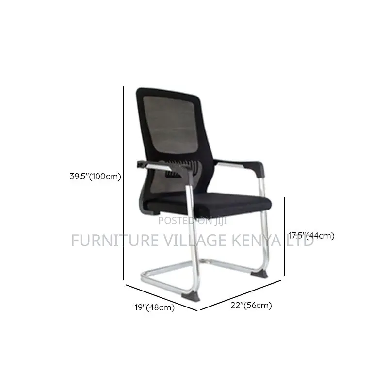 Office Chair:Luxury Vintage-Style Ergonomic Guest Chair