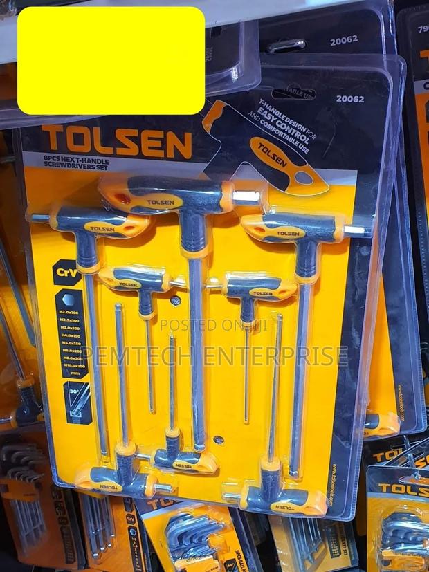 Tolsen 20061 8-Piece Hexagon Wrench Set - thumbnail 3
