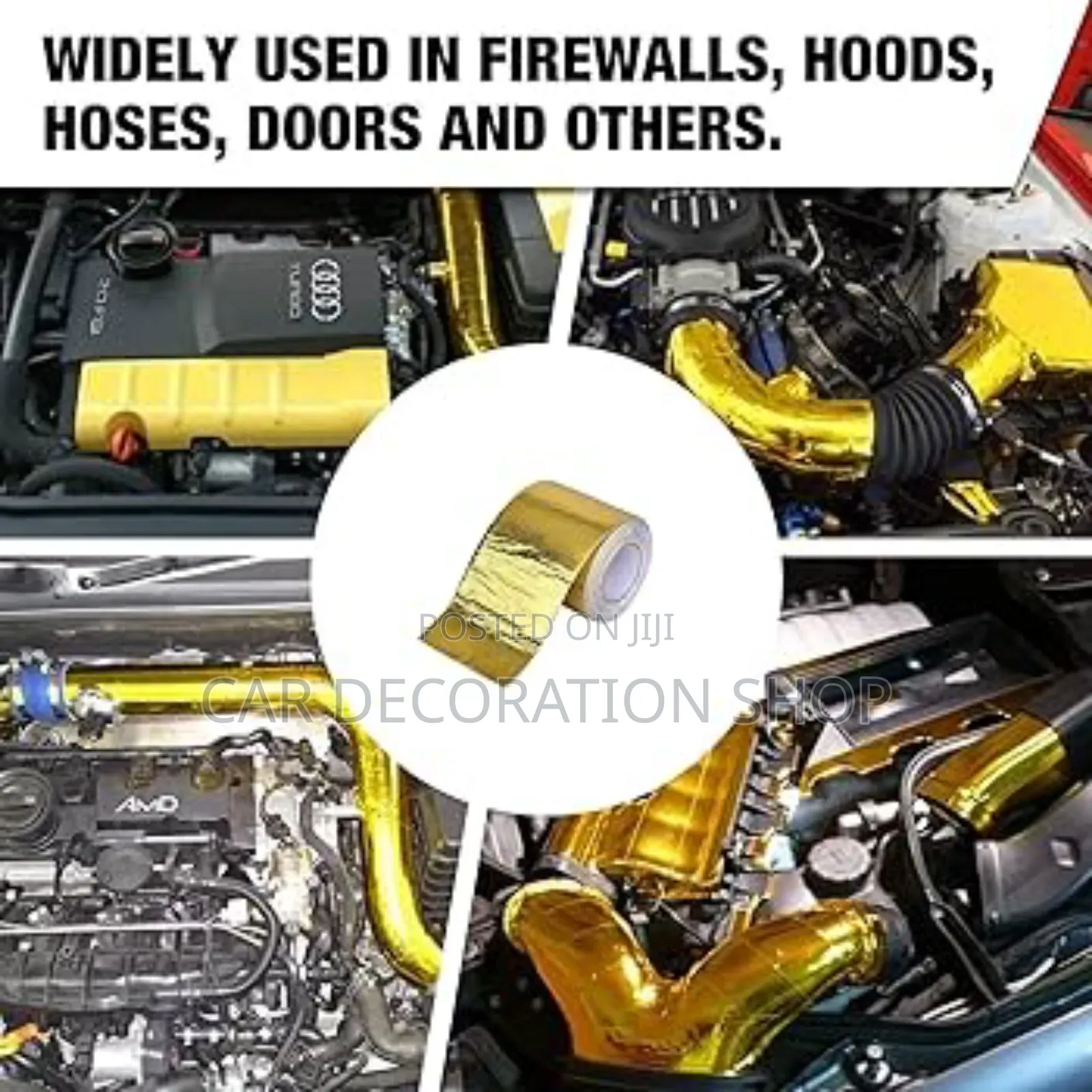 5m Exhaust Heat Tape Wrap Shield