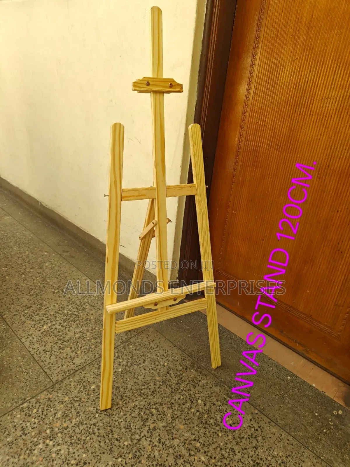 Wooden Canvas Stand 120cm