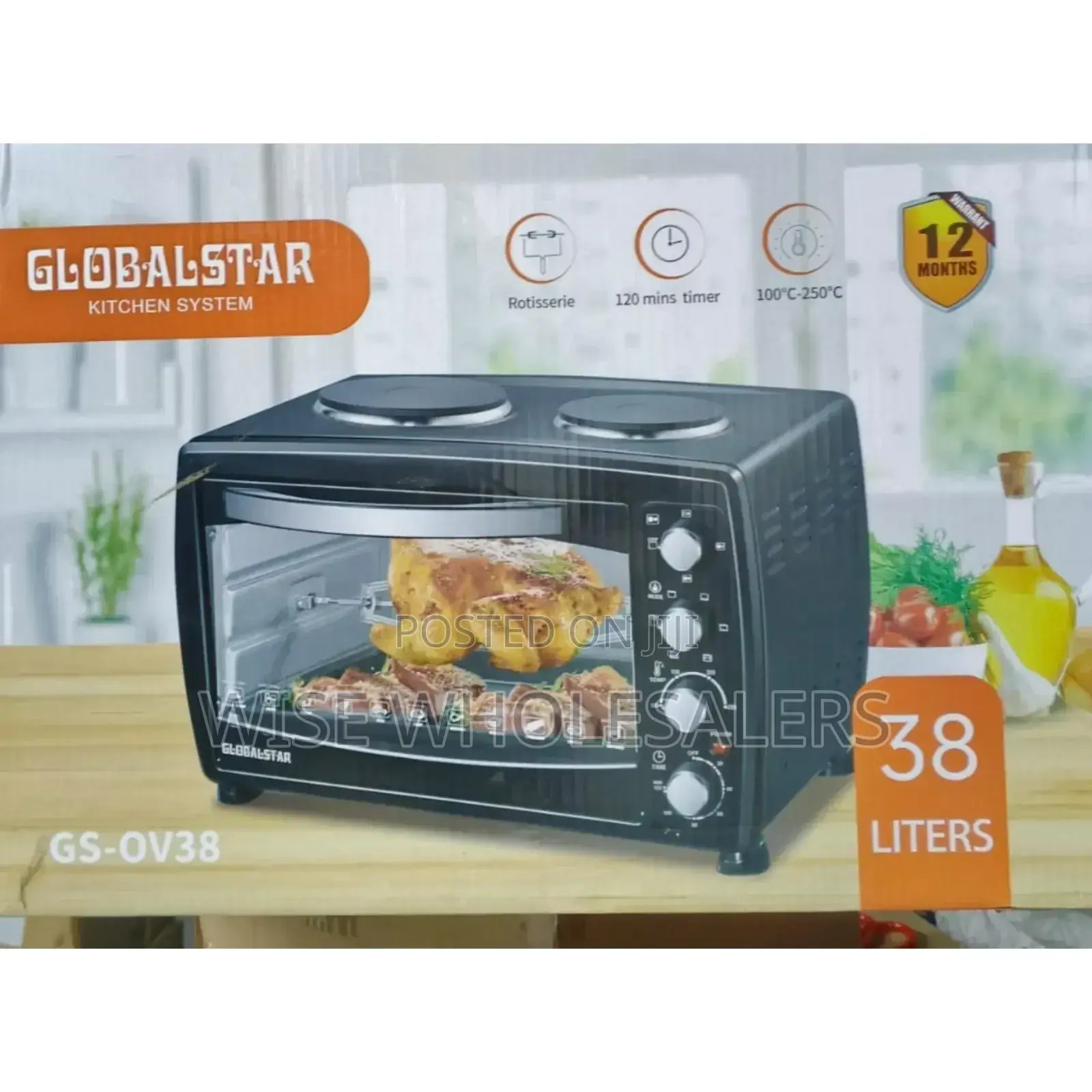 38 Litres Globalstar Oven With Rotisserie