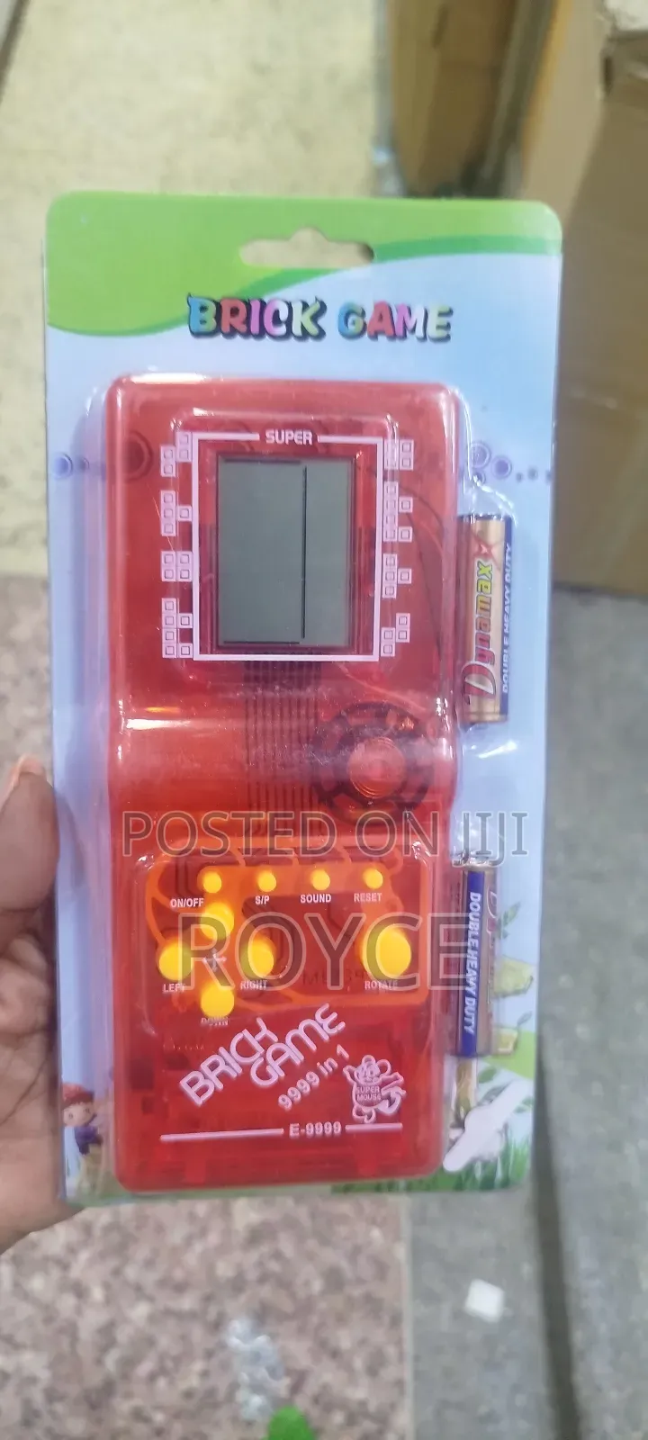 Brick Game With Batteries