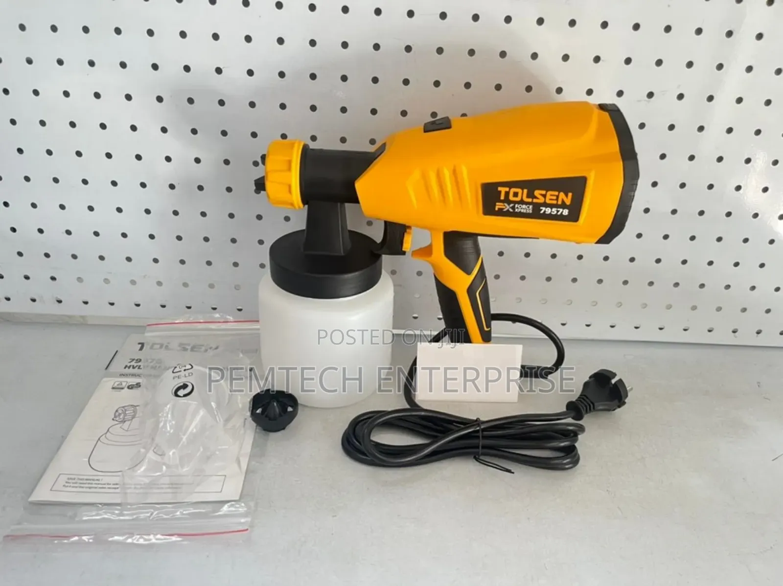 Tolsen 79578 400w Handheld Paint Sprayer