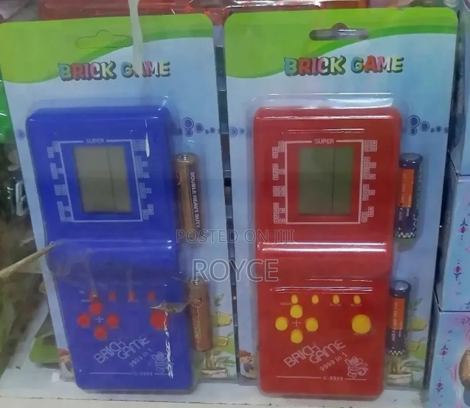 Brick Game With Batteries