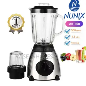 Nunix Ak-500 Powerful 2 In 1 Blender